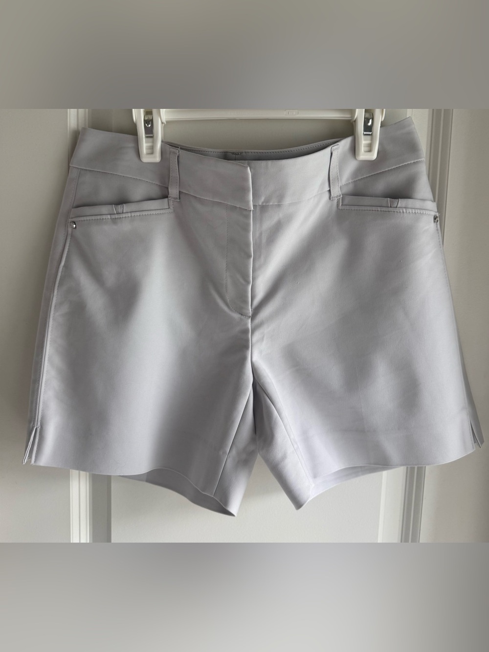 White House black market Light Gray High-Waist Women’s 5”Shorts